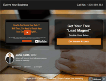 Tablet Screenshot of connectedbusiness.com.au